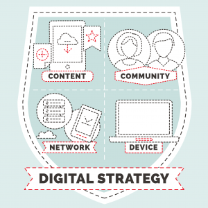 Digital strategy crest